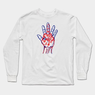 Hand Sketch Long Sleeve T-Shirt